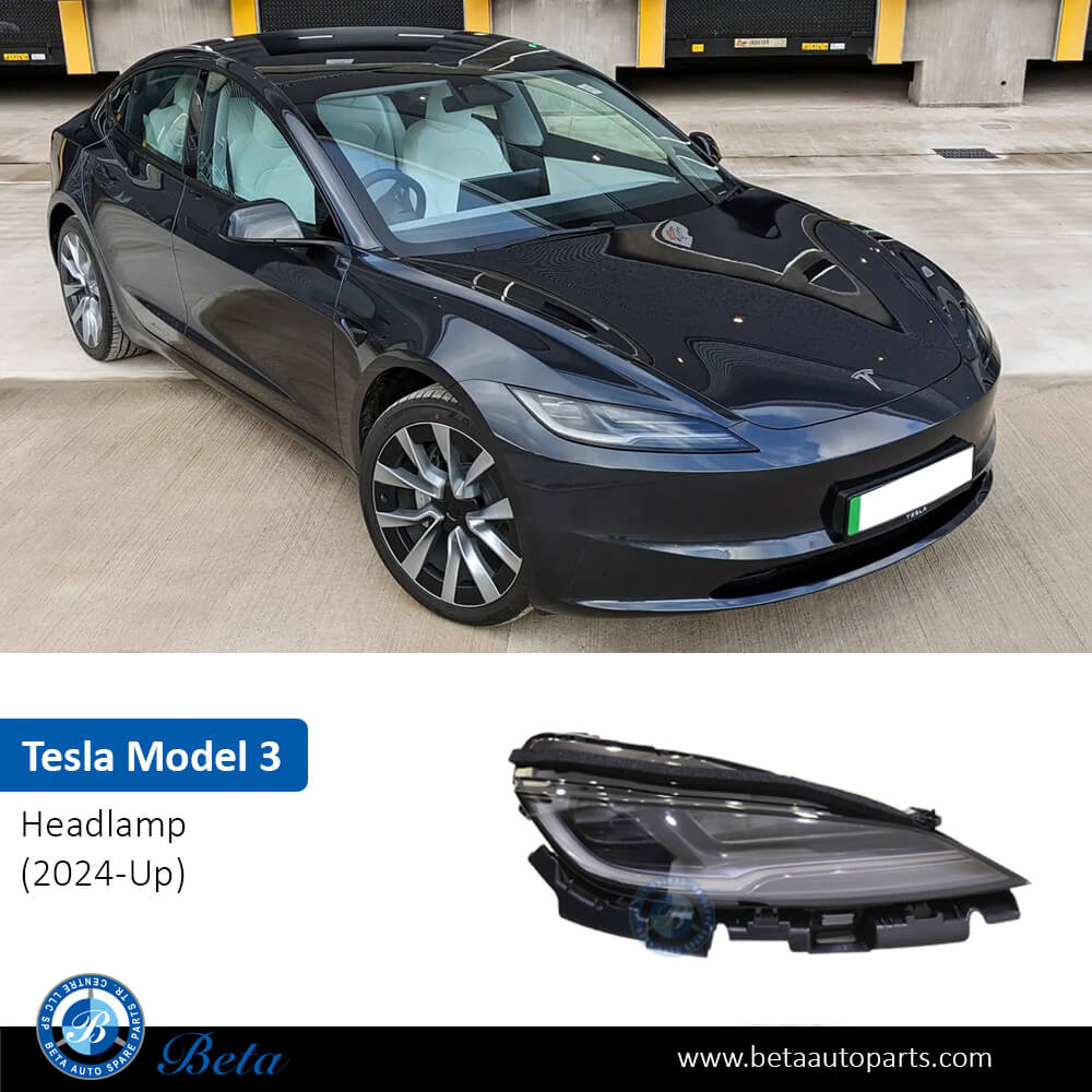 Tesla Model 3 (2024-Up), Headlamp (Right), China, 1760889-00-F - Image 2