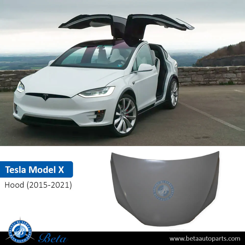 Tesla Model X (2015-2021), Hood, China, 1069531-E0-C - Image 2
