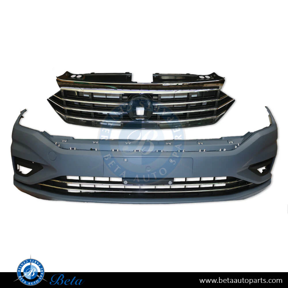 Volkswagen Jetta (2019-Up), Front Bumper without PDC, China, 17G807221