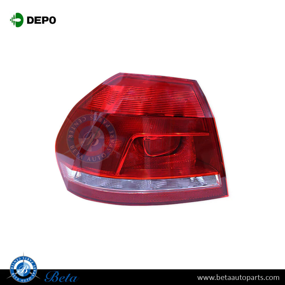 Volkswagen Passat (2011-2014), Tail Lamp LED - USA Type (Left), Depo, 561945095C / 561945095H