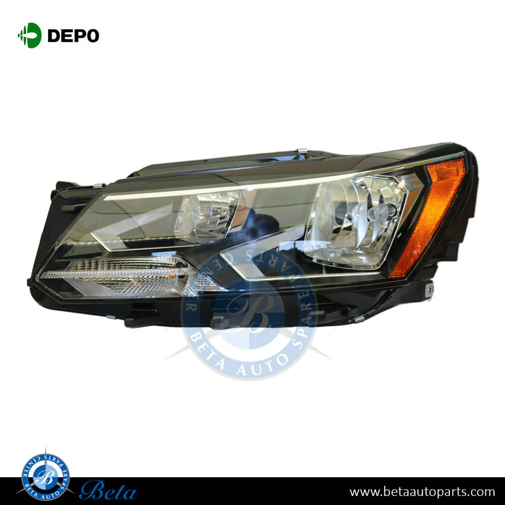 Volkswagen Passat (2015-2019), Headlamp Normal USA Type (Left), Depo, 561941005E