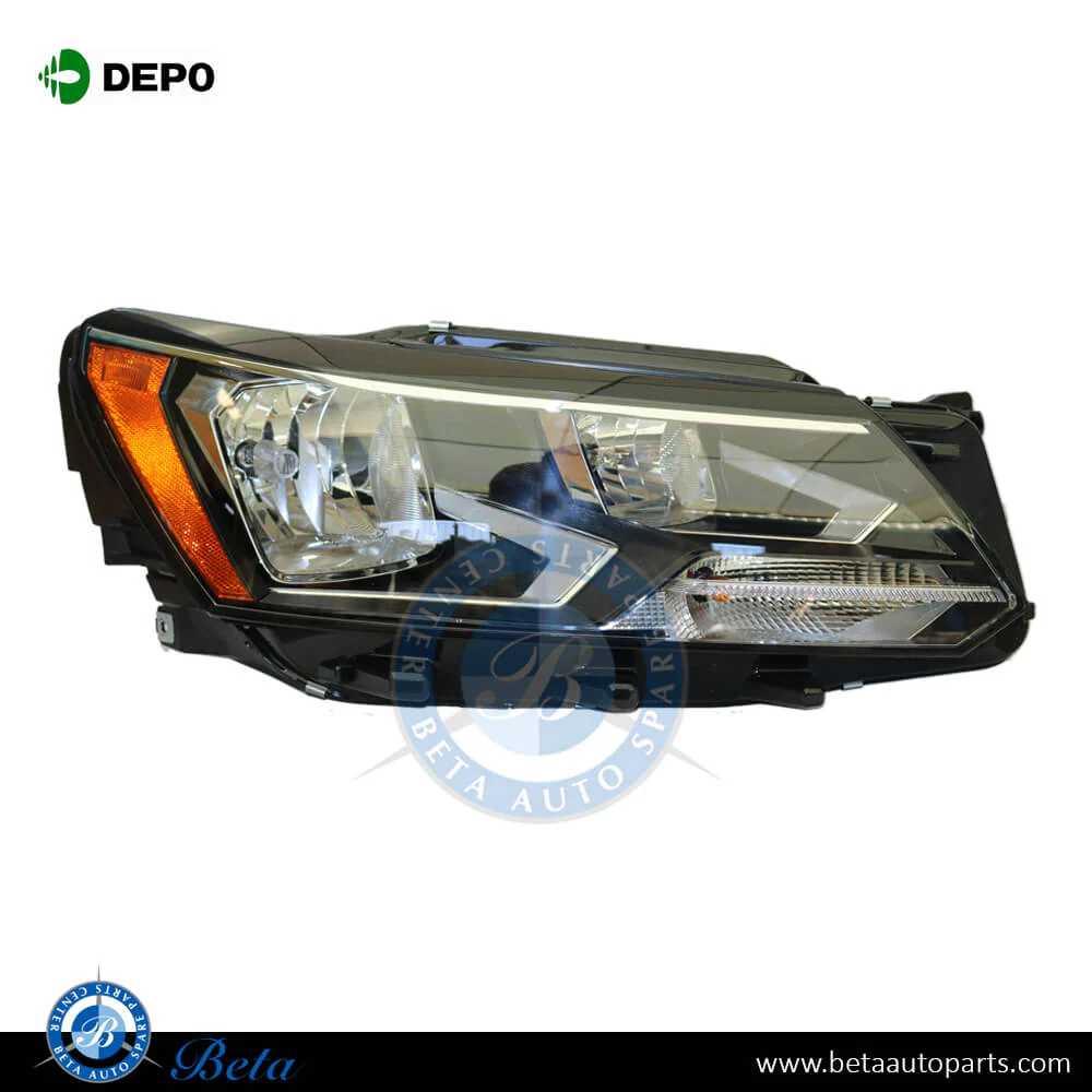 Volkswagen Passat (2015-2019), Headlamp Normal USA Type (Right), Depo, 561941006E