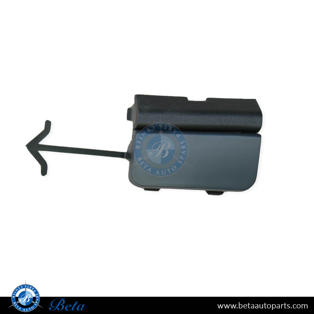 Volkswagen Touareg (2008-2010), Front Bumper Tow Cover (Left), Taiwan, 7L6807155BGRU