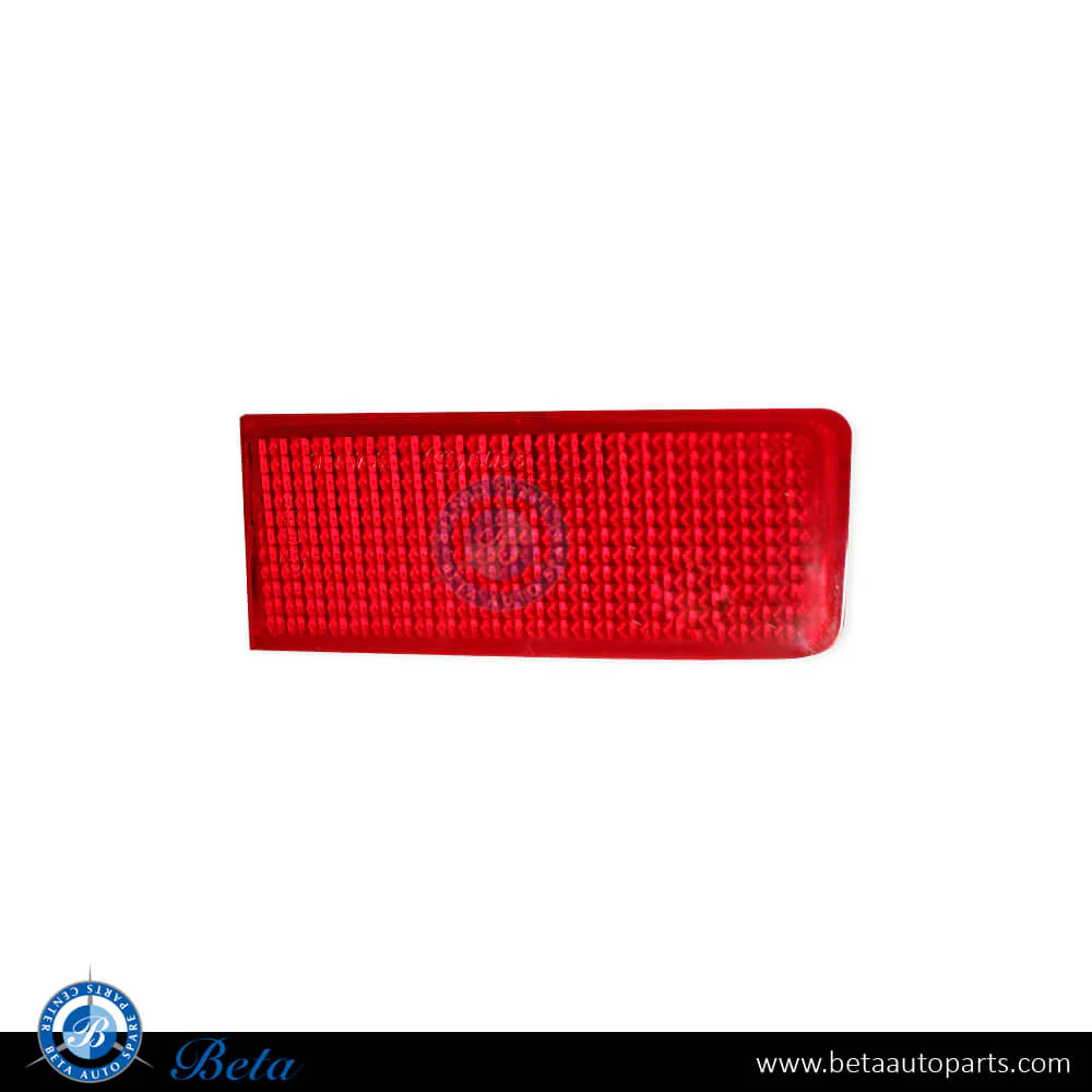 Volkswagen Touareg (2011-2014), Rear Bumper Reflector - Small (Left), China, 7P6945105