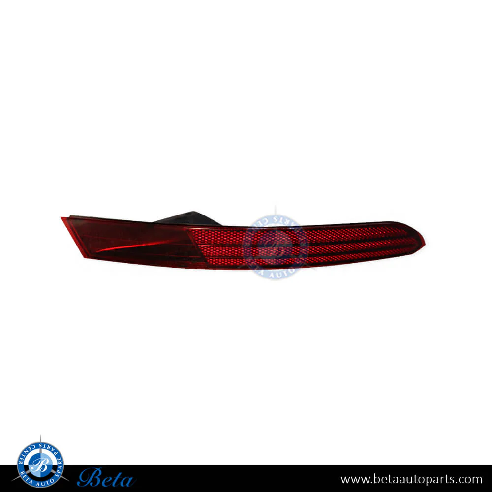 Volkswagen Touareg (2015-2017), Rear Bumper Reflector - Big (Right), China, 7P6945702