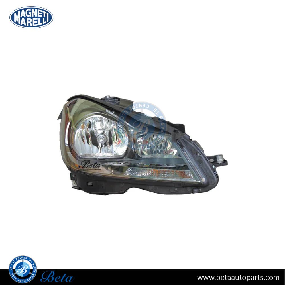 Mercedes C-Class W204 (2011-2014), Headlamp Normal - Black (Right), Magneti Marelli, 2048209659
