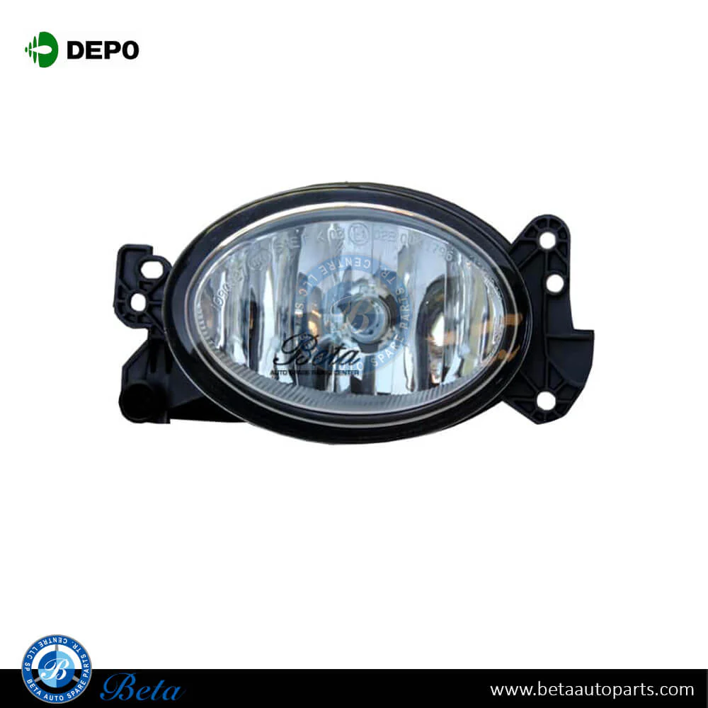 Mercedes X164 / W164 / W219 / W203 / W204 / W211  (2005-2012), Fog Lamp - Oval (Left), Depo, 1698201556