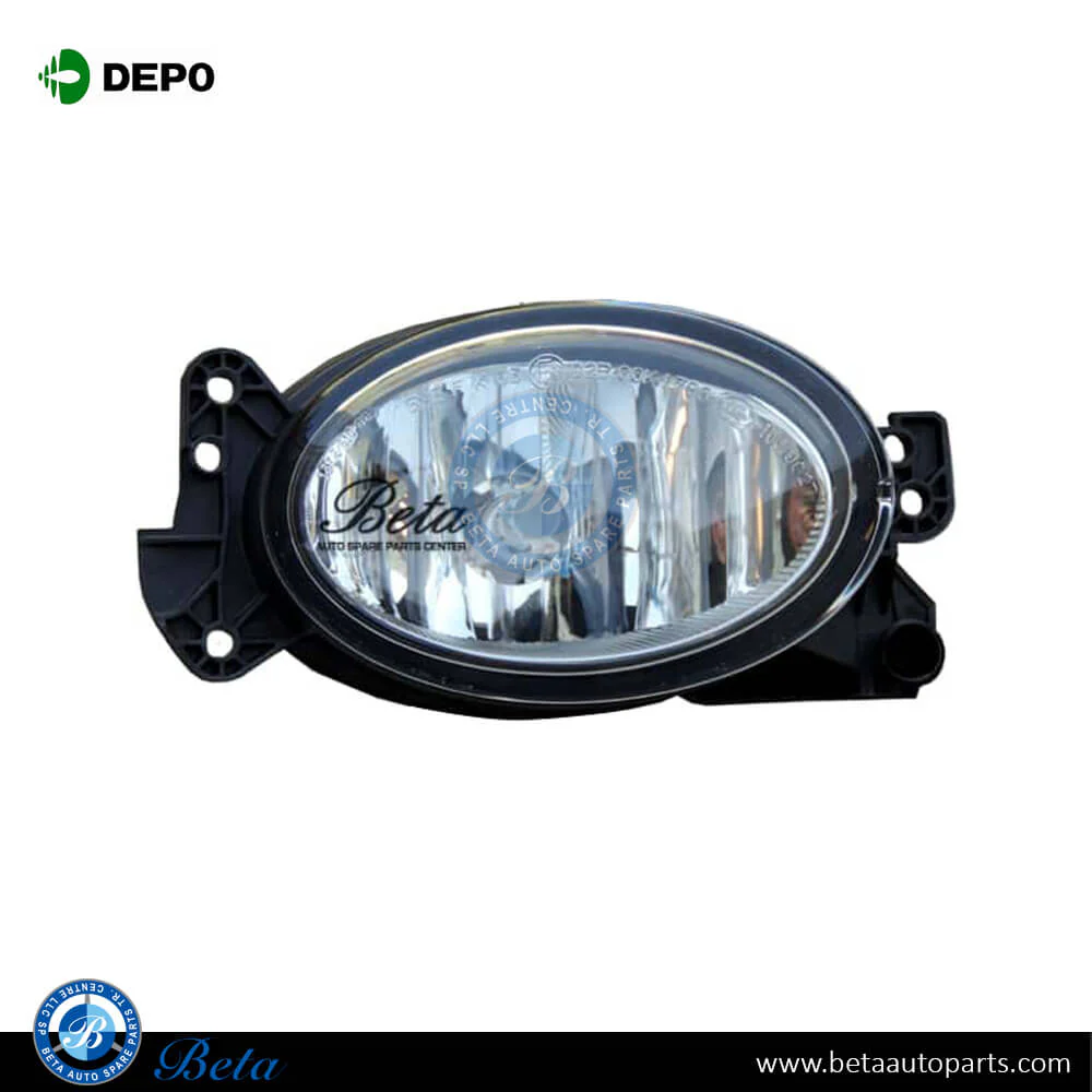 Mercedes X164 / W164 / W219 / W203 / W204 / W211  (2005-2012), Fog Lamp - Oval (Right), Depo, 1698201656