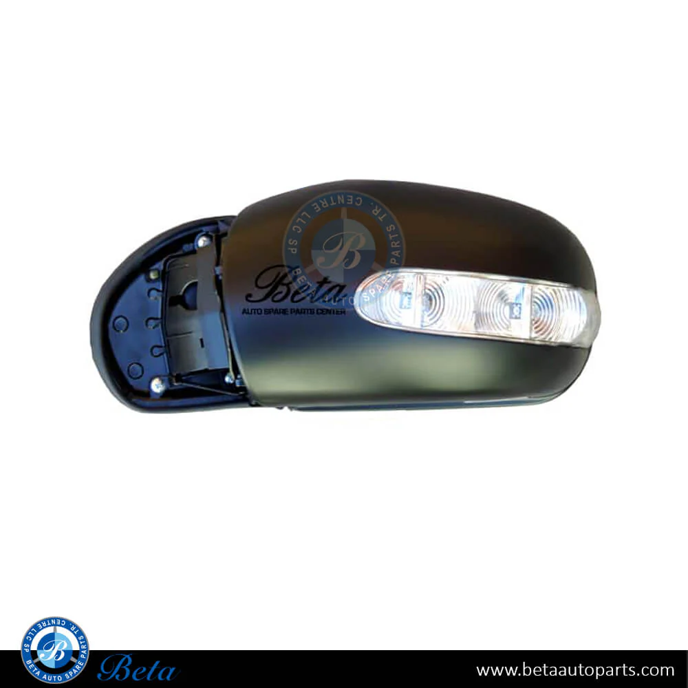Mercedes E-Class W211 (2003-2005), Side Mirror with Electric / Heated / Memory - 13 Wire (Left), Taiwan, 2038105976