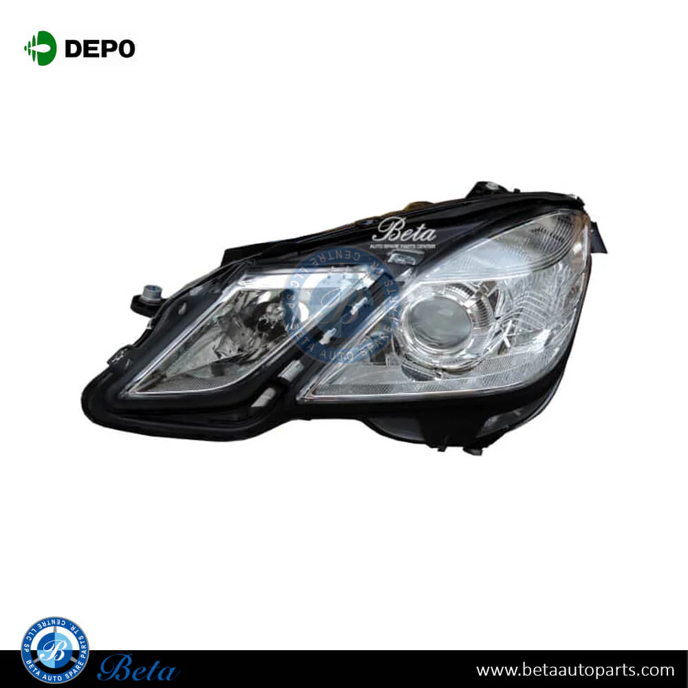 Mercedes E-Class W212 (2010-2013), Headlamp Normal (Left), Depo, 2128200161