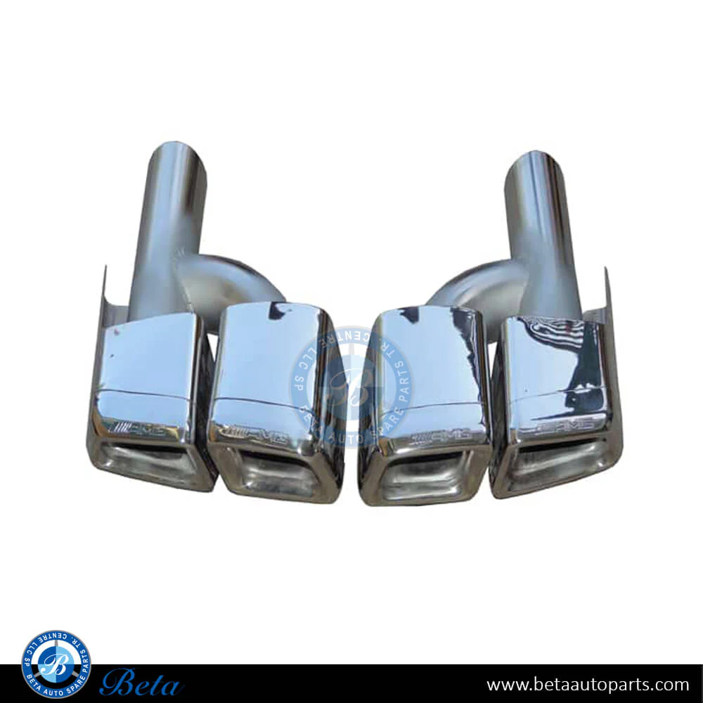 Mercedes C-Class / E-Class / S-Class W204 / W212 / C207 / W221 / W216 (2010-2014), Exhaust Tips AMG C63/E63/S63, China, 2124907435 / 2124907535