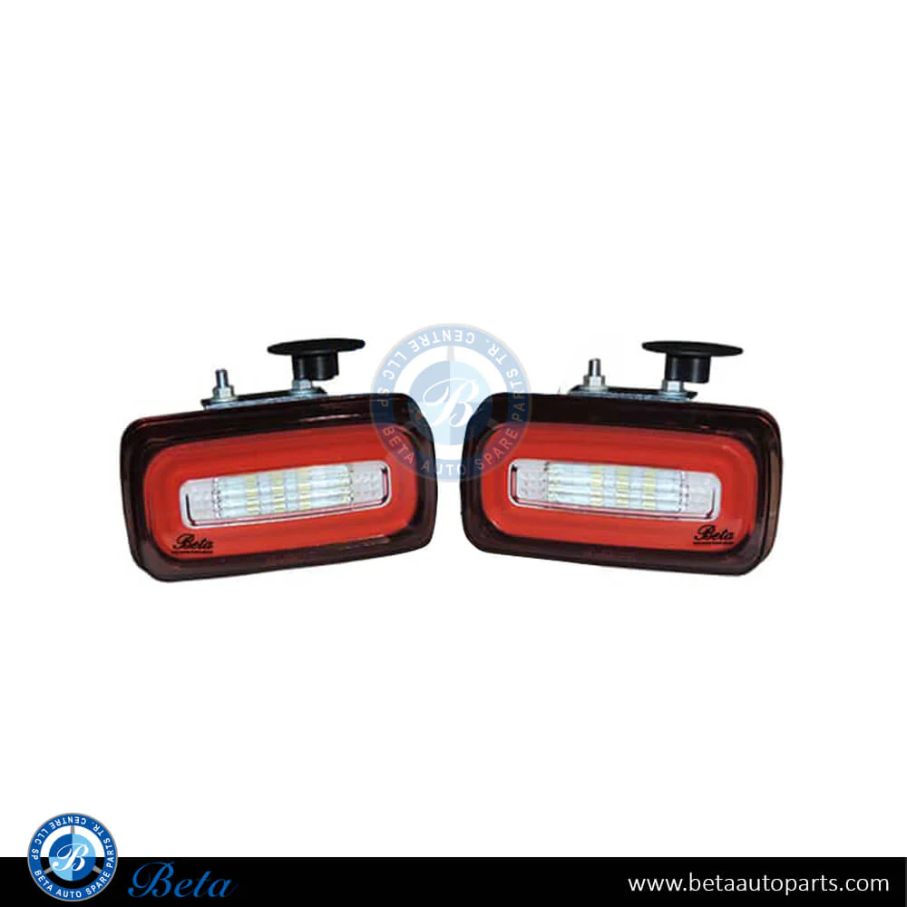 Mercedes G-Class W463 (1992-2017), Rear Fog Lamp LED (Red and White), Taiwan, 0018207256 / 0018207356